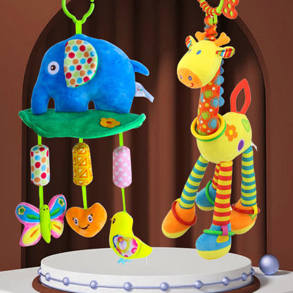 Baby Toy Rattle | For Strollers and Car Seats | 0-1 Year - # BAGE81110014