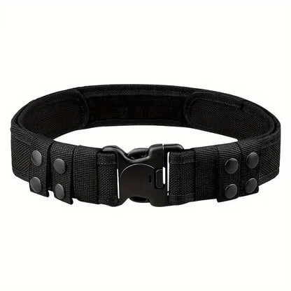 Tactical S-shaped Velcro Outdoor Hiking Belt