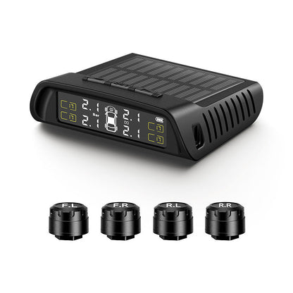 External Wireless Solar-Powered Tire Pressure Monitor