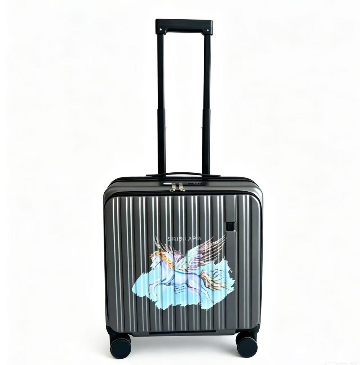 Side Opening Small Luggage Compartment, 20 Inch Compact Wheeled Travel Bag, Suitable For Carrying Around, Lightweight And Practical