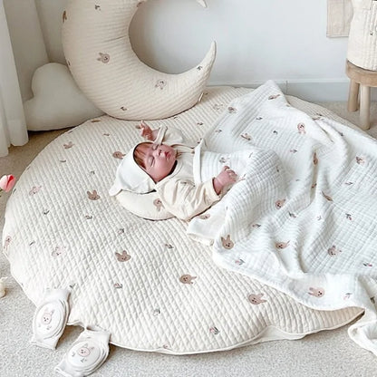 Bear Embroidery Baby Mat - # BAGE81710001