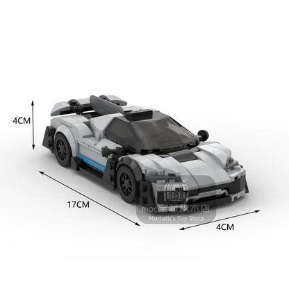 Benz One Racing Sports Brick Car Toys - # BOT&G52710002