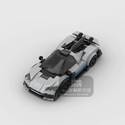 Benz One Racing Sports Brick Car Toys - # BOT&G52710002