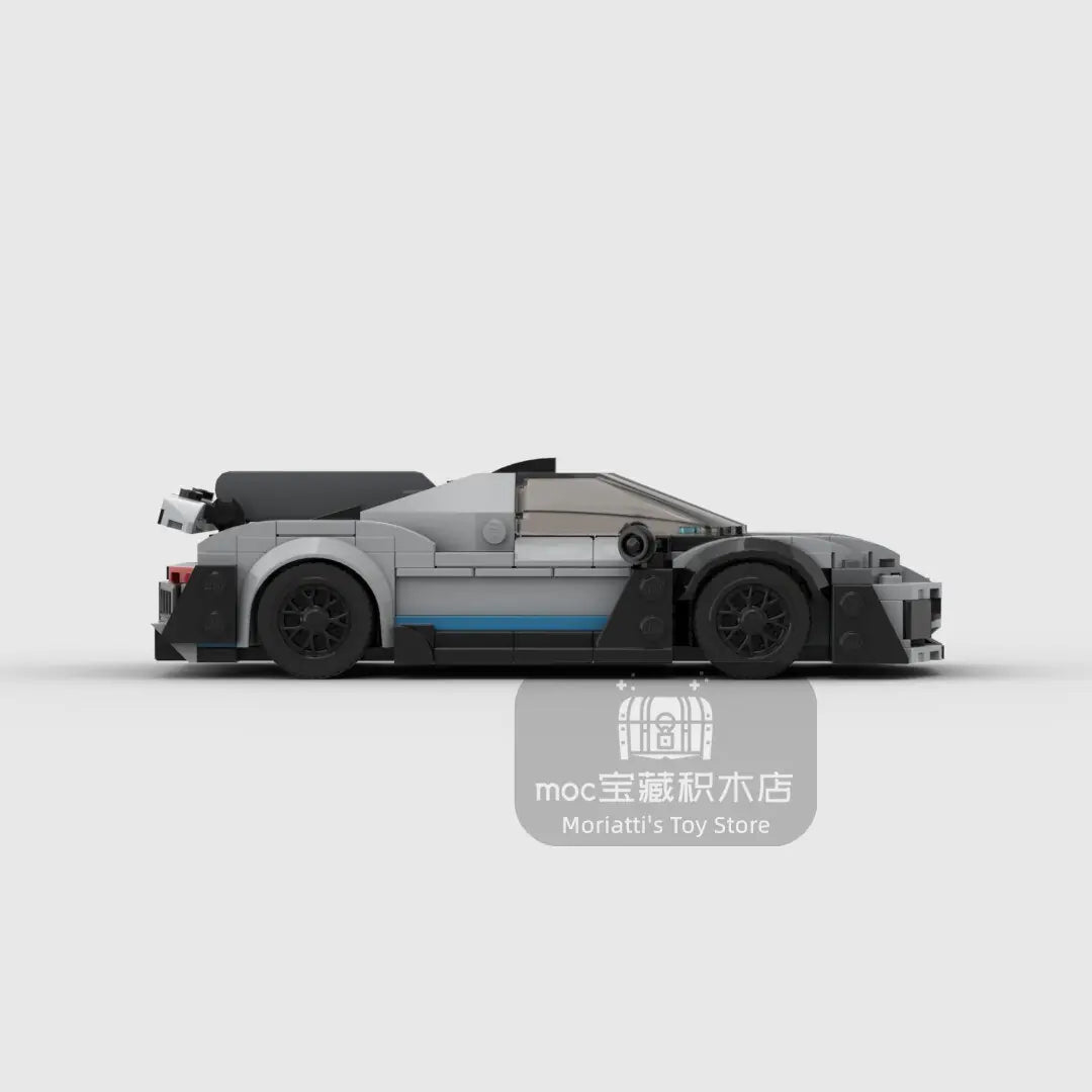 Benz One Racing Sports Brick Car Toys - # BOT&G52710002