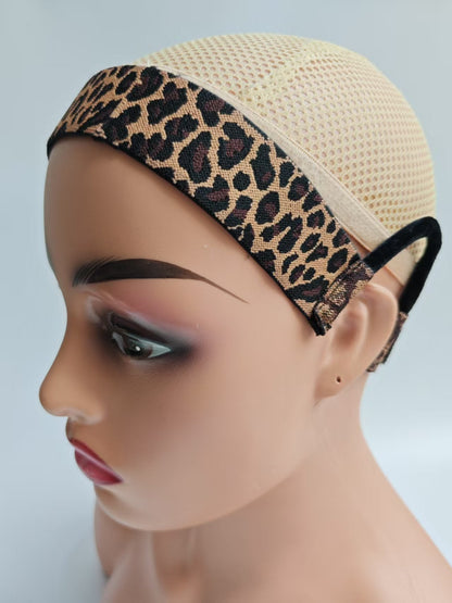 Portable Elastic Band Stretchy Strap Velcro Hairband