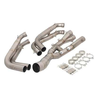 Torch Suitable For Motorcycle Sports Car S1000RR Titanium Alloy Front S1000R Modified Exhaust Pipe