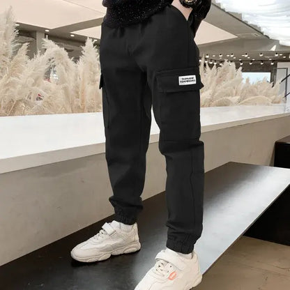 Boys Cargo Pants Spring Autumn - # BOAA11410006