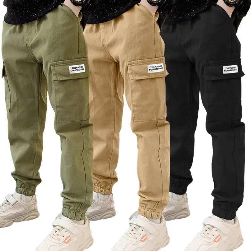 Boys Cargo Pants Spring Autumn - # BOAA11410006
