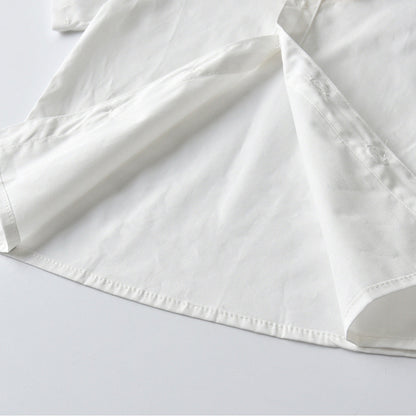 Boys' Gentleman Set with Short Sleeve Shirt and Suspenders - # BAAA71710013