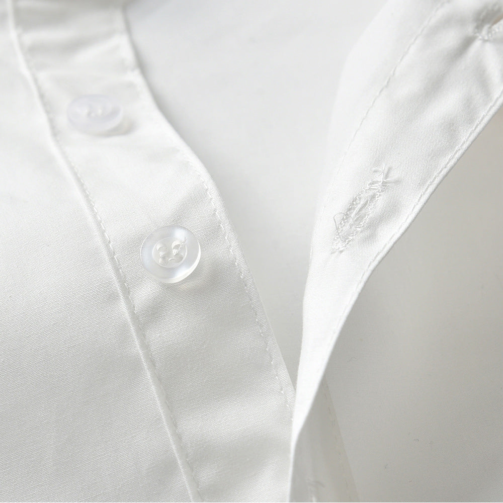 Boys' Gentleman Set with Short Sleeve Shirt and Suspenders - # BAAA71710013
