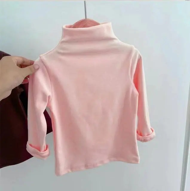 Boys Girls T-shirts Kids Tops Turtleneck - # BOAA11510010