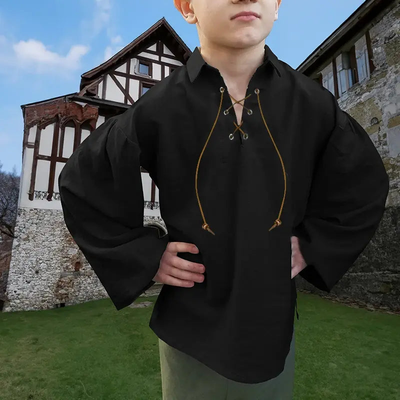 Boys Medieval Pirate Shirt - # BOAA11510018