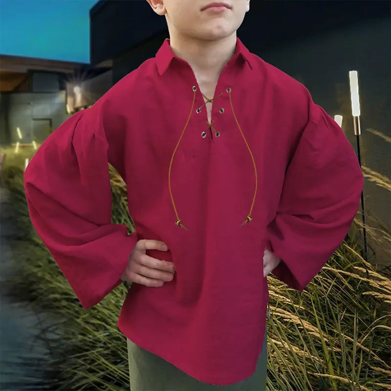 Boys Medieval Pirate Shirt - # BOAA12510007