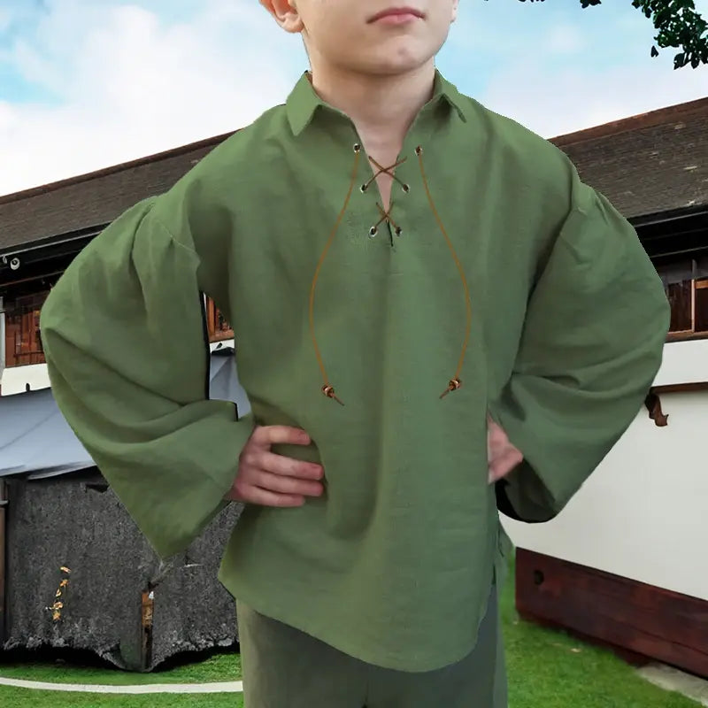 Boys Medieval Pirate Shirt - # BOAA12510007