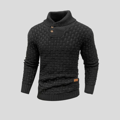 Boys Men's Waffle Pattern Sweater - # BOAA13510043
