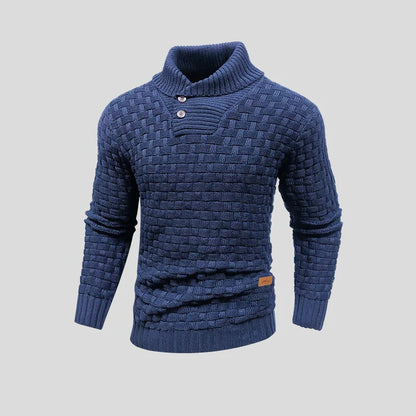 Boys Men's Waffle Pattern Sweater - # BOAA13510043