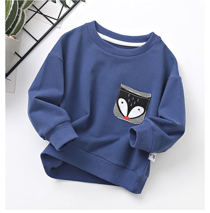 Boys' Spring Cotton Long Sleeve T-Shirt for Kids - # BAAA1111010026 & BOAA11510028