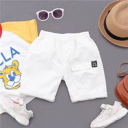 Boys' Summer Casual Five-Point Shorts for Kids - # BOAA11410011