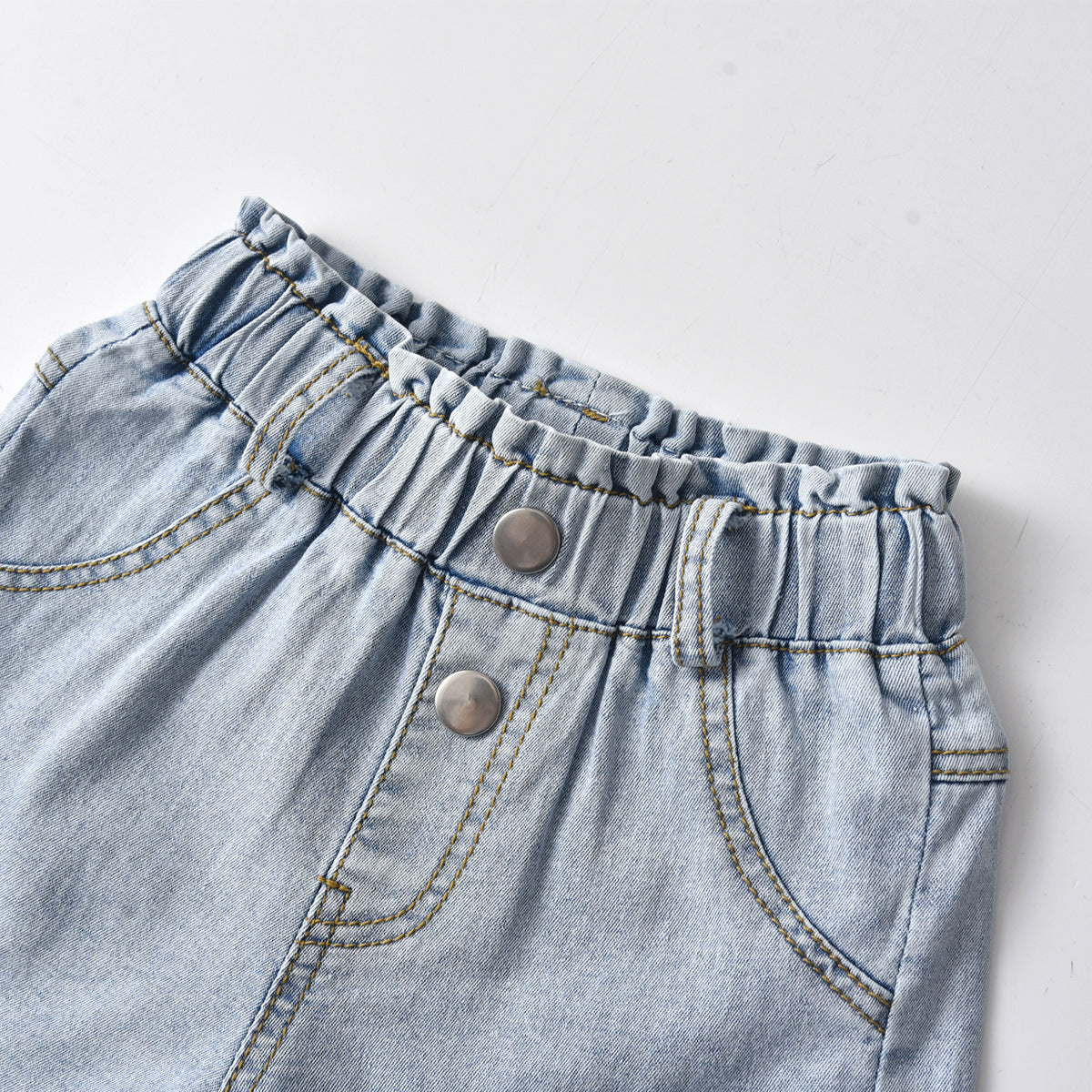 Boys' Summer Denim Shorts for Ages 2-7 Years - # BOAA11410010
