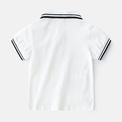 Boys' T-Shirt Summer Polo Shirt - # BOAA11510019