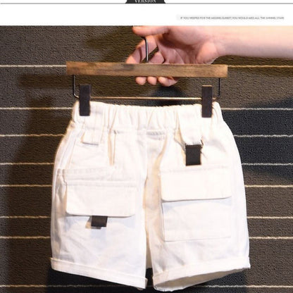 Boys' Trendy Summer Five-Point Casual Shorts - # BOAA11410012