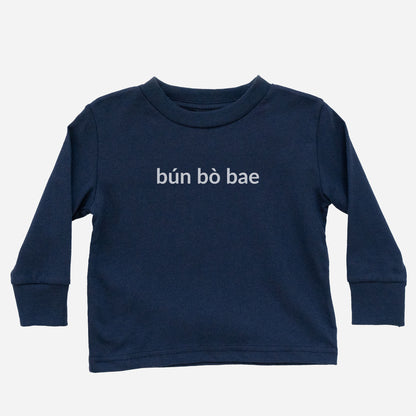 bun bo bae Long Sleeve Shirt (Toddler)