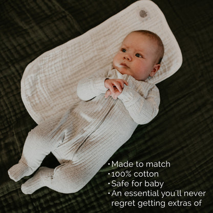 Dune Set - Muslin Burp Cloths (4 Pack)