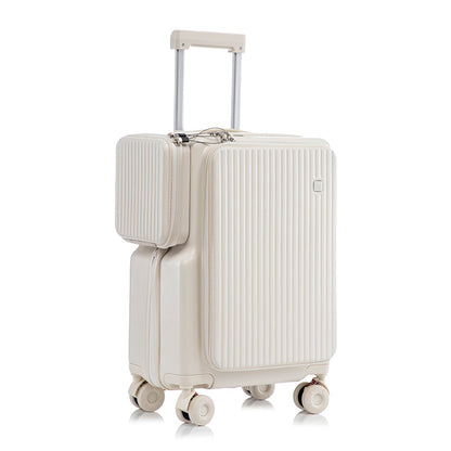 New 20 Inch,24 Inch Luggage Compartment, Large Deep Cabin Luggage Compartment, Side Opening Luggage Compartment, Luggage Rack With Pull Rod, Universal Silent Wheels, Password Box Travel Luggage