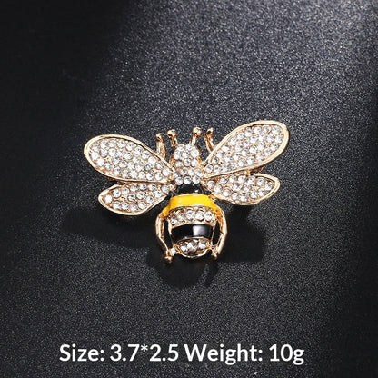 Cute Animal New Style Oil-Drop Bee Brooch