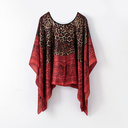 Pullover Shawl Outerwear Cover-up Multifunctional Scarf