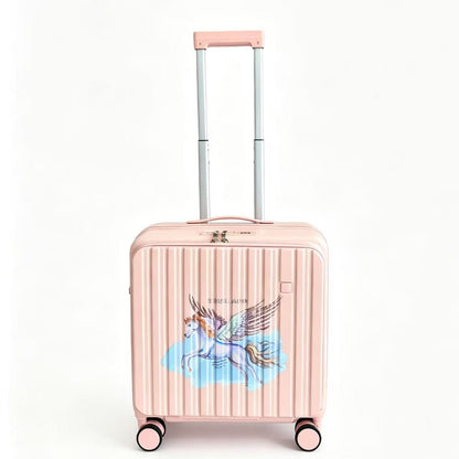 Side Opening Small Luggage Compartment, 20 Inch Compact Wheeled Travel Bag, Suitable For Carrying Around, Lightweight And Practical