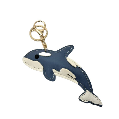 New-style Marine Animal Keychain Made Of PU Leather Shark