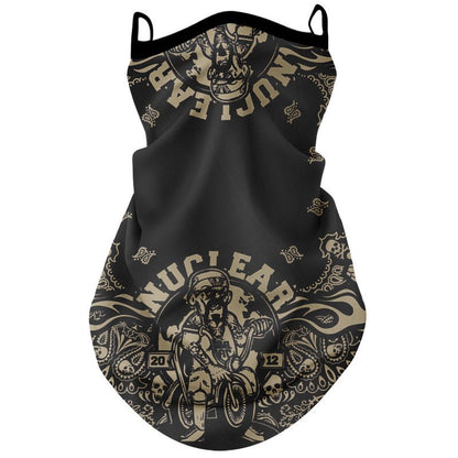 Motorcycle Riding Sun-protection Face Mask Ear-loop Headscarf