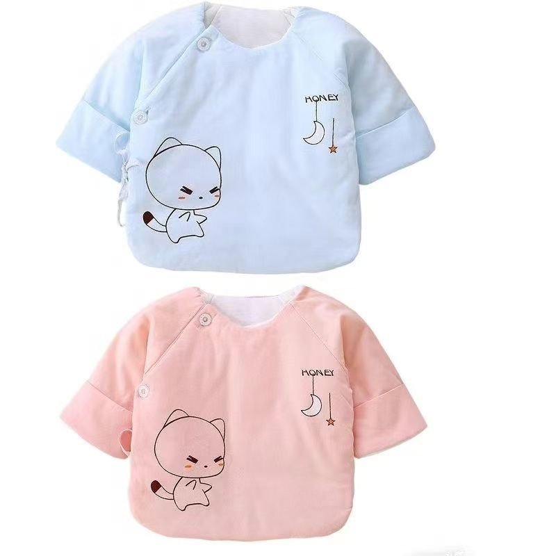 Newborn Thin Cotton Half-back Cotton