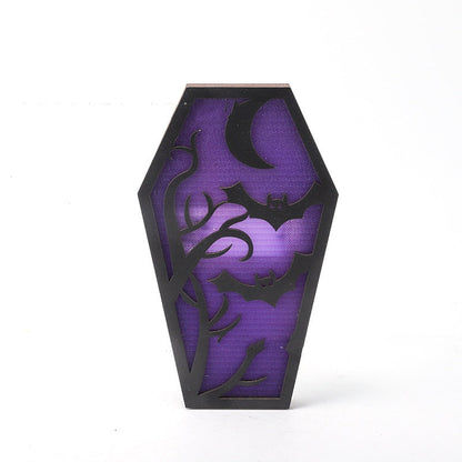 Wooden Halloween Ghost Festival Decoration