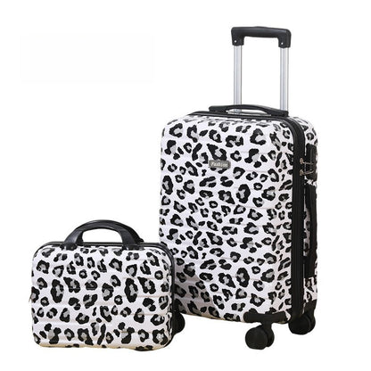 2-piece Luggage Set, 20 Inches, With Makeup Bag, 20 Inch Hard Shell Expandable Lightweight Luggage, 360 Degree Rotating Wheels, Large Capacity Lightweight Travel Luggage. Side Hook, Independent Lock,