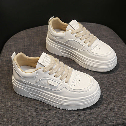 Platform Thick Sole Increased By Casual Sports Skate Shoes