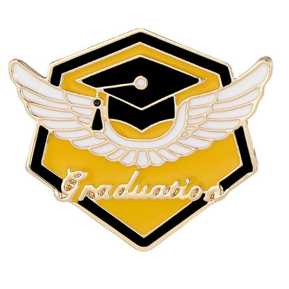 New Graduation Season Bachelors Cap Series Brooch Set