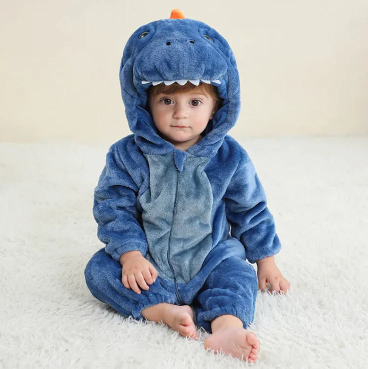 Cartoon One-piece Pajama - # BAAA81810002