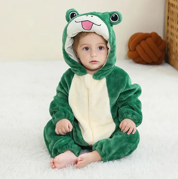 Cartoon One-piece Pajama - # BAAA81810002
