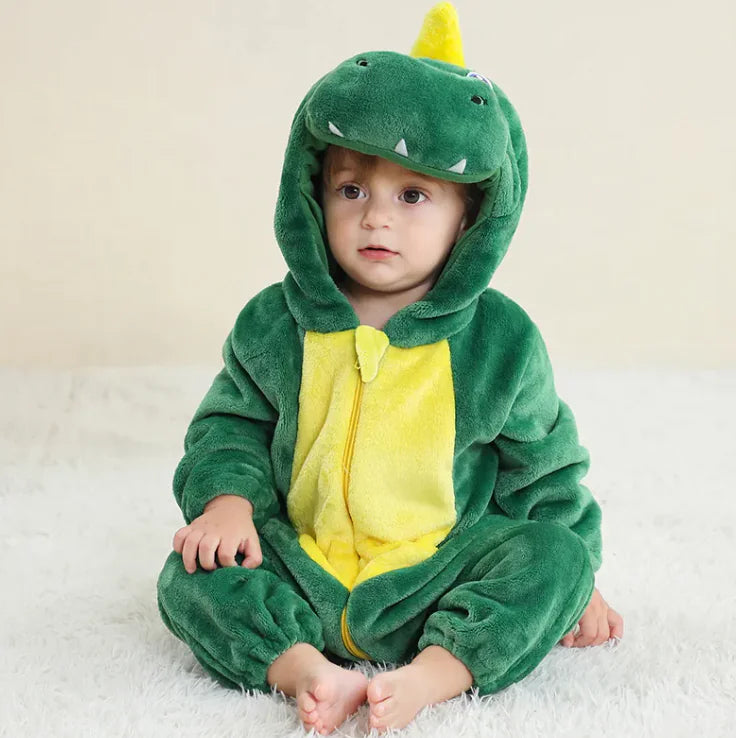 Cartoon One-piece Pajama - # BAAA81810002
