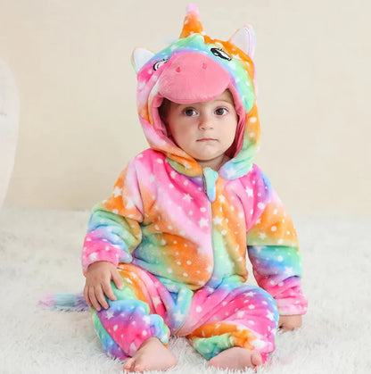 Cartoon One-piece Pajama - # BAAA81810002