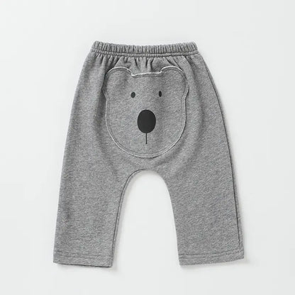 Cartoon Patch Baby Pants - # BAAA1B1510009