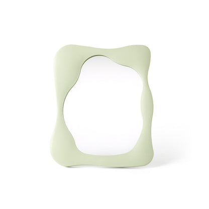 Simple Special-shaped Living Room Cosmetic Mirror Desktop Plastic Irregular Cosmetic Mirror