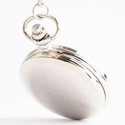 Glossy Pocket Vintage Quartz Flip Pocket Watch