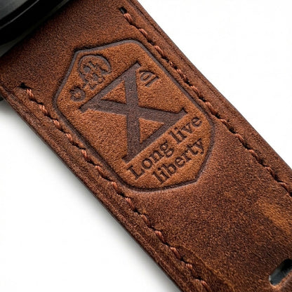 Vintage Crazy Horse Leather Watch Strap