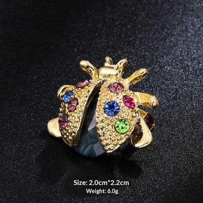 Cute Animal New Style Oil-Drop Bee Brooch