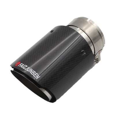 Carbon Fiber Stainless Steel Car Exhaust Pipe Modification