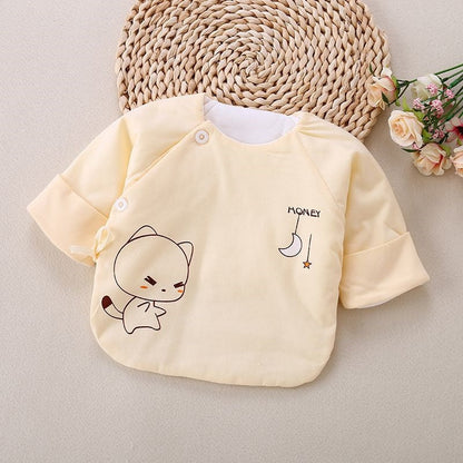 Newborn Thin Cotton Half-back Cotton
