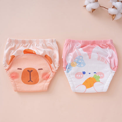 Baby's Diaper Underwear Pure Cotton Washable Ring Baby Diapers